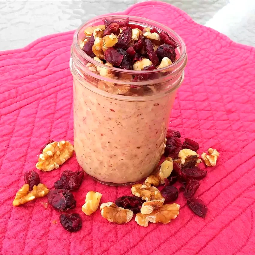 12 Simple Ways To Prepare No-Cook Overnight Oats Peanut Butter and Honey Overnight Oats with Walnuts and Cranberries