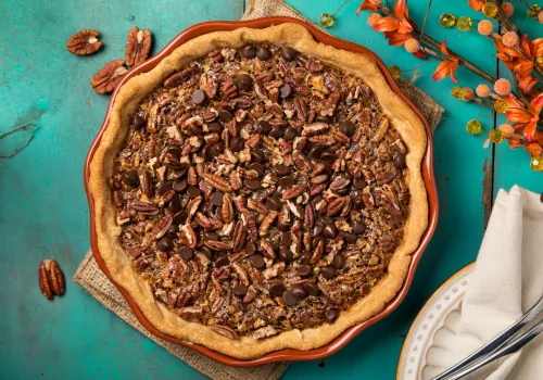 Pecan Pie Baked Oatmeal