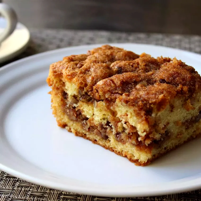 11 Tangy Sour Cream Coffee Cake Recipes For Every Event Pecan Sour Cream Coffee Cake