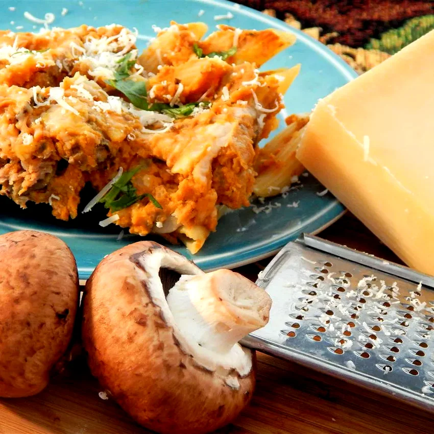 Top 20 Mushroom Pasta Dishes for Comfort Food Lovers Penne with Italian Sausage, Mushrooms, and Pumpkin Sauce