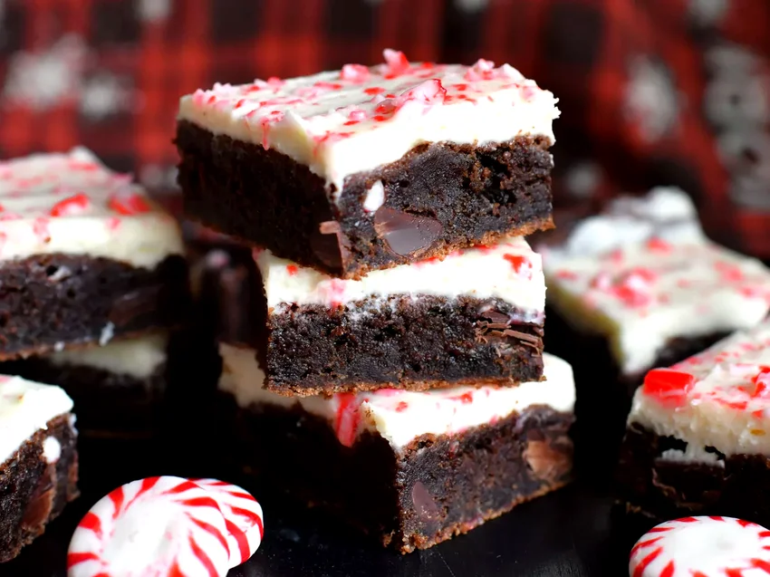 31 Minty Holiday Treats to Bake This Christmas Season Peppermint Mocha Cookie Bars