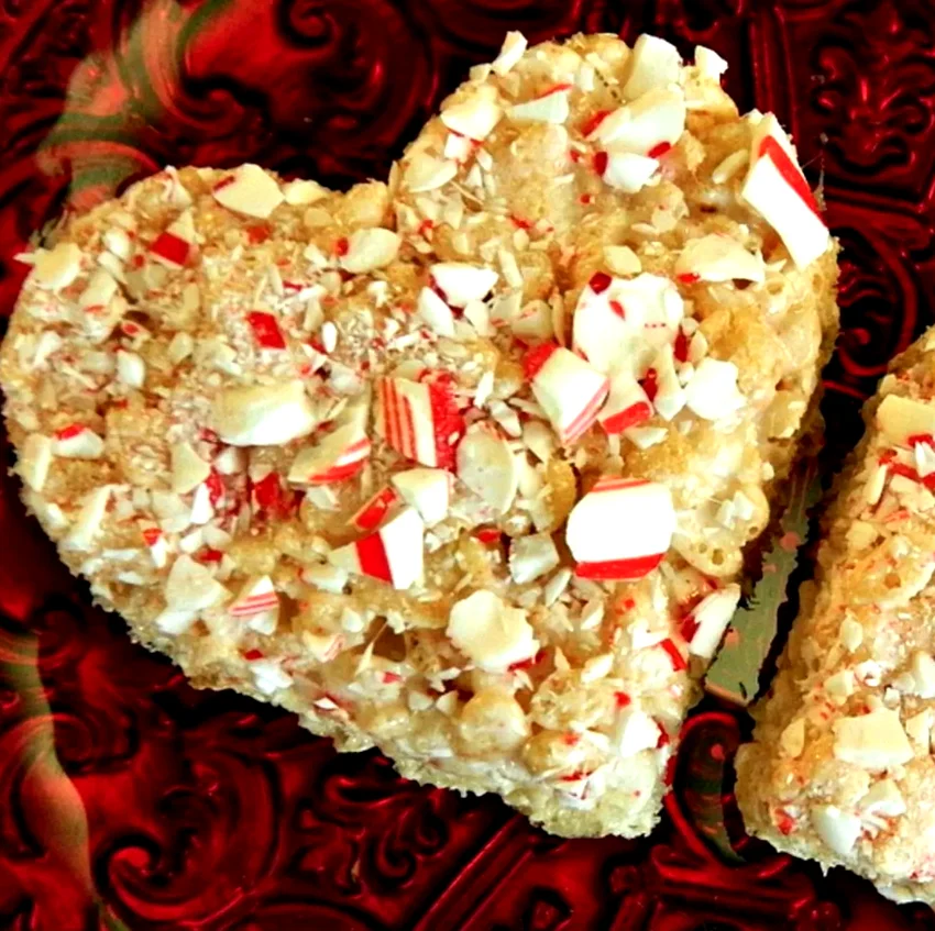 29 Mint Holiday Treats to Bake This Christmas Season Peppermint Rice Crispies Squares
