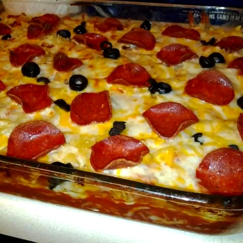 20 Creative Ways to Transform Extra Pepperoni at Home Pepperoni Pizza Casserole