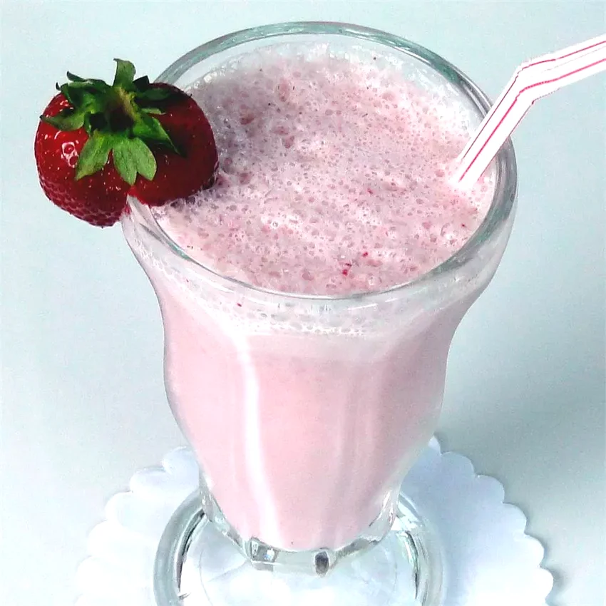 10 Homemade Strawberry Milkshake Recipes You'll Love Perfect Strawberry Milkshake