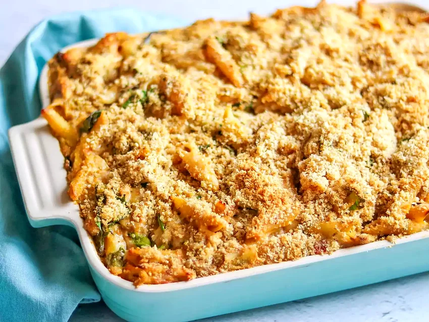 25 Easy Rotisserie Chicken Casserole Recipes for Busy Nights Pesto Chicken Penne Casserole