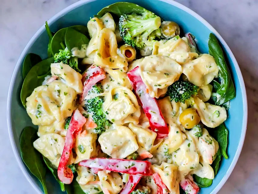 Pesto Tortellini Salad