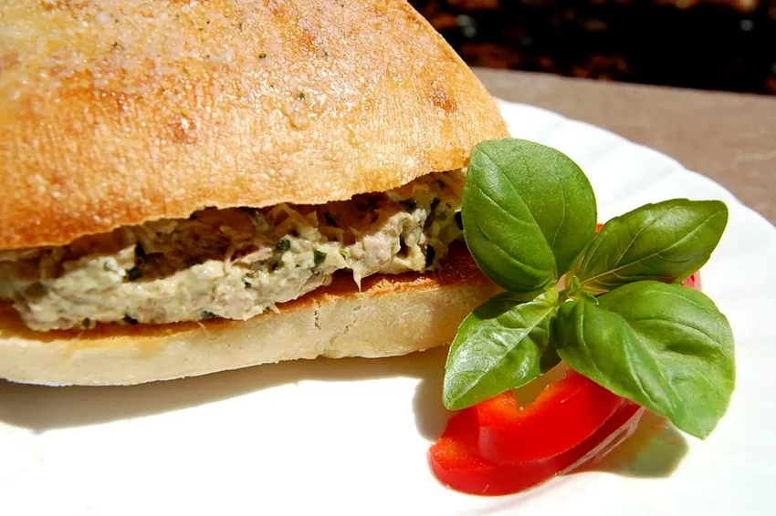 30 Vibrant Sun-Dried Tomato Recipe Ideas Pesto Tuna Salad with Sun-Dried Tomatoes