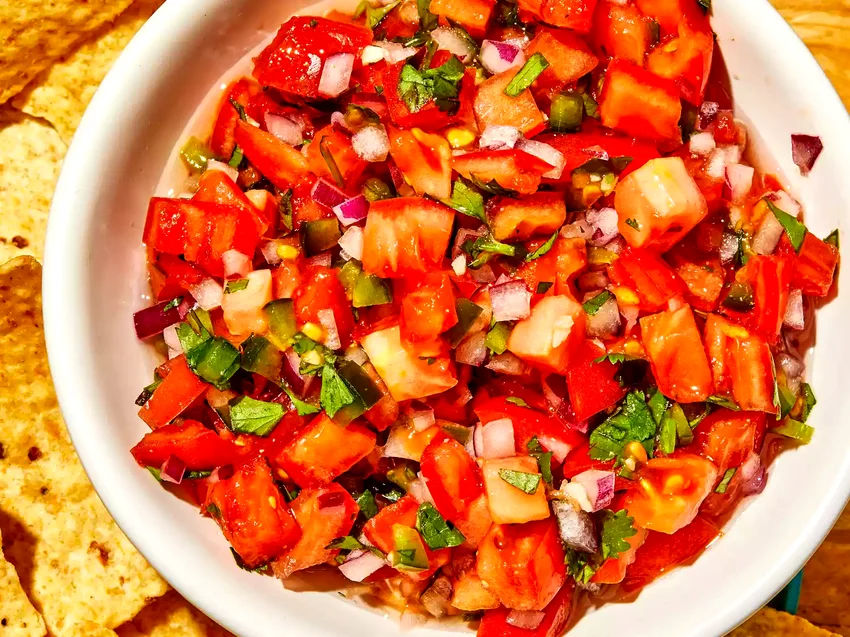 41 Champion Recipes For Your Game Day Taco Station Pico de Gallo
