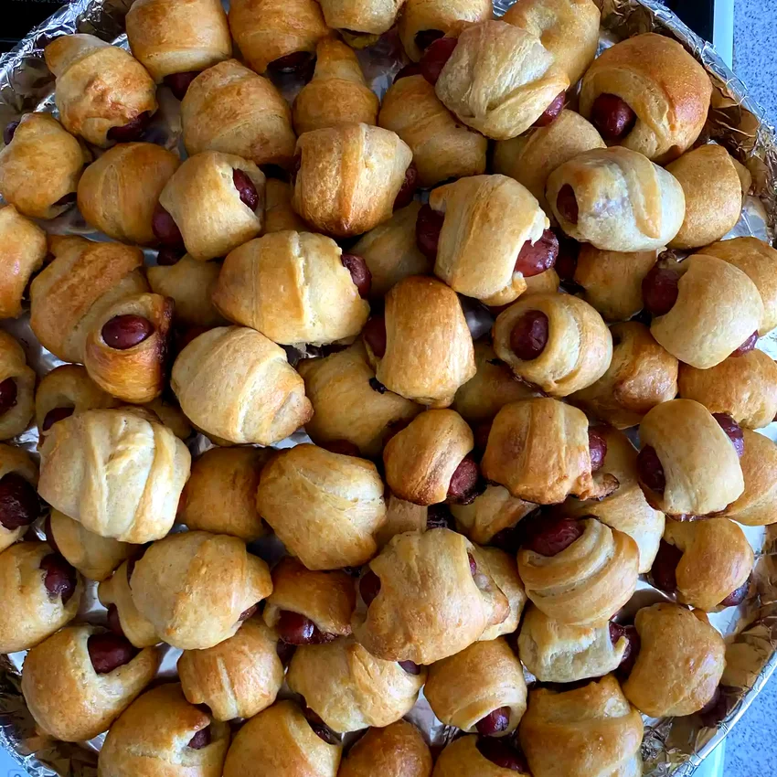 15 Amazing Bridal Shower Food Ideas That Everyone Will Love Pigs in a Blanket
