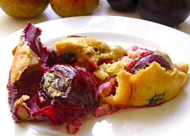 Plum Clafouti