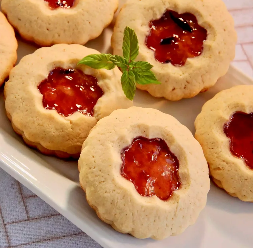 Plum Jam Cookies