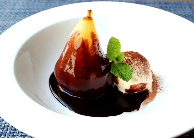 50 Elegant Desserts You Can Create in Your Own Kitchen Poached Pears Belle Helene