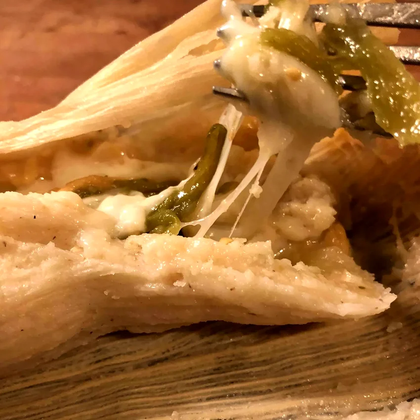 Poblano and Cheese Tamales (Tamales de Rajas con Queso)