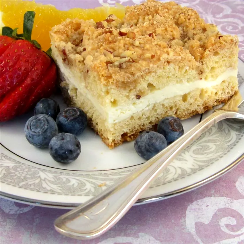 15 Easy Coffee Cake Recipes That Are Simply Delicious Polish Cream Cheese Coffee Cake