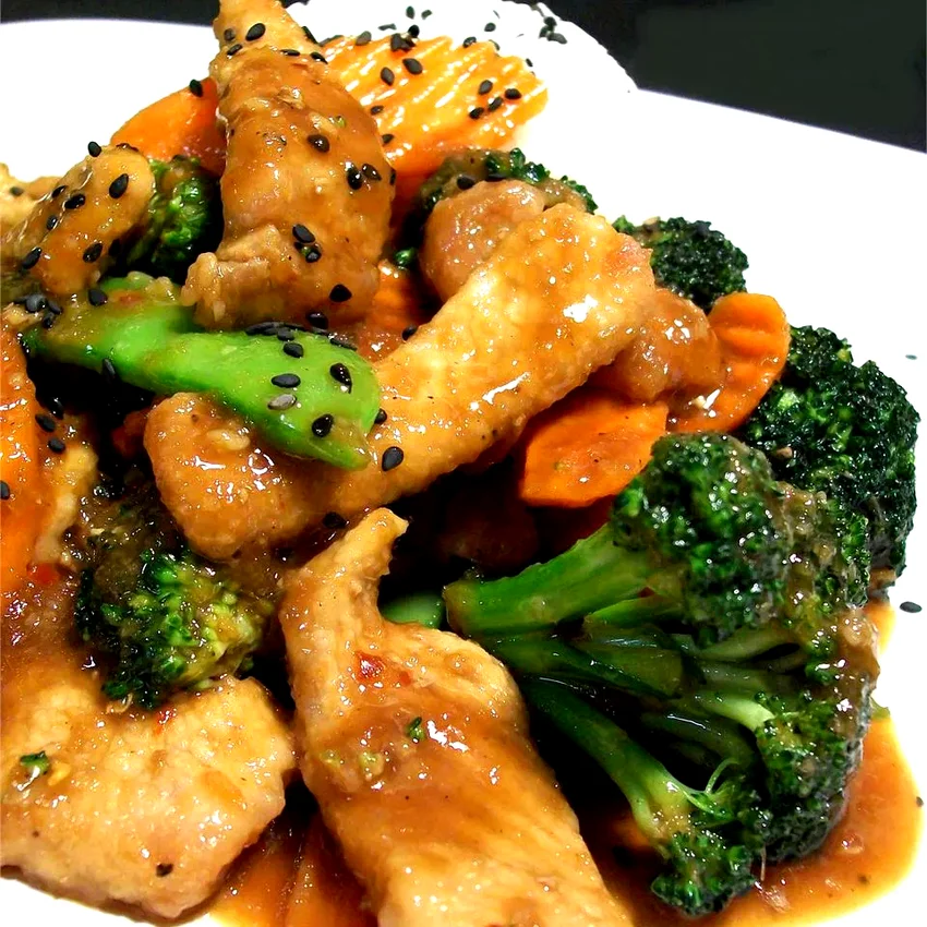 Pork, Apple, and Ginger Stir-Fry with Hoisin Sauce