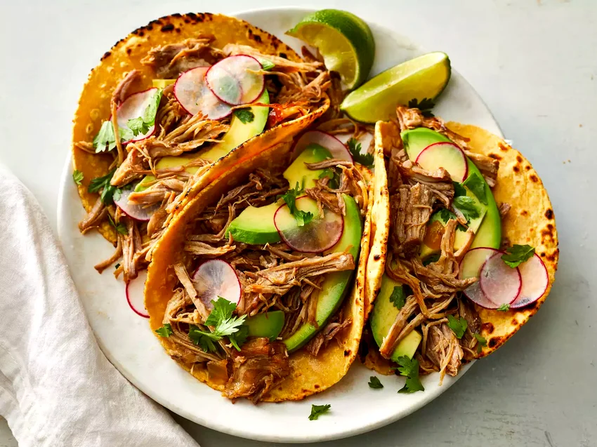41 Champion Recipes For Your Game Day Taco Station Pork Carnitas
