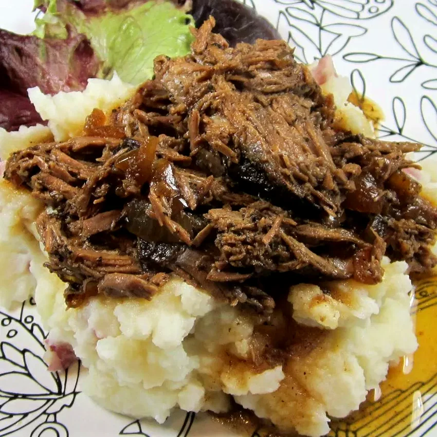 16 Slow Cooker Beef Roast Recipes for Perfect Comfort Pot Roast with Balsamic Onions
