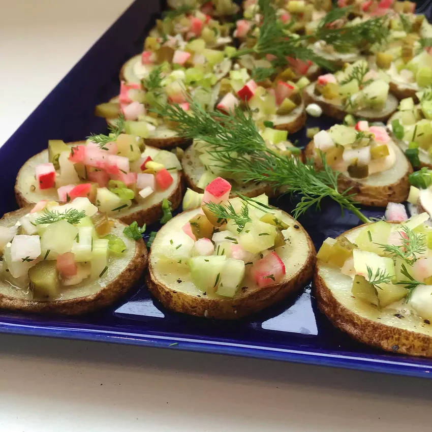 37 Fresh Spring Appetizer Ideas for Every Gathering Potato Salad Bites