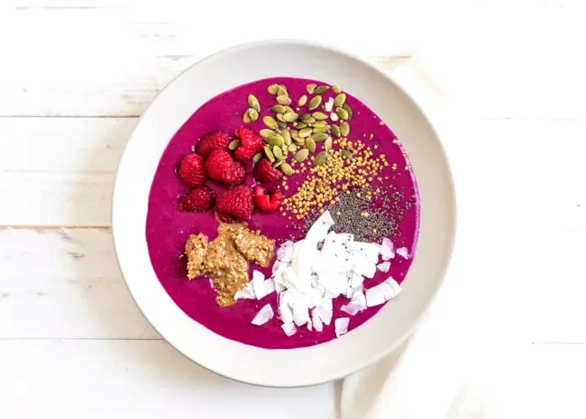 20 Healthy Morning Smoothie Recipes for Fresh Daily Energy Power Pink Pitaya Smoothie Bowl