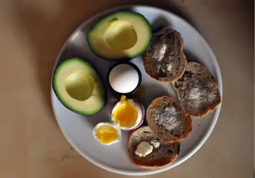 Prep Your Ingredients for Egg White and Avocado Toast