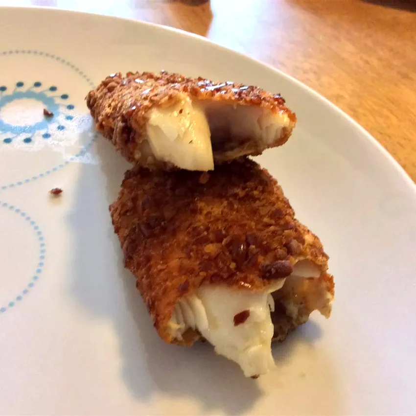 Pretzel Coated Fried Fish