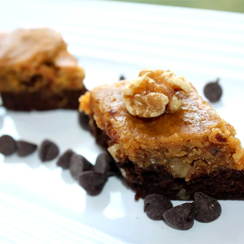 23 Spooky Halloween Party Foods for Your Frightful Feast Pumpkin Brownies