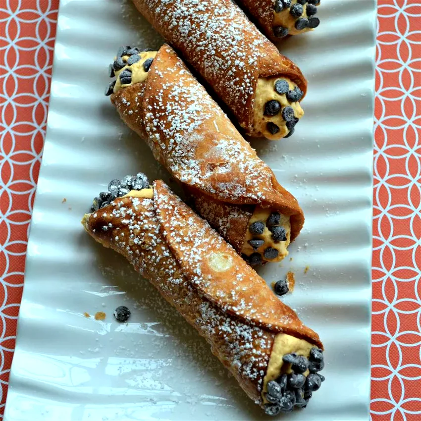 Pumpkin Cannoli