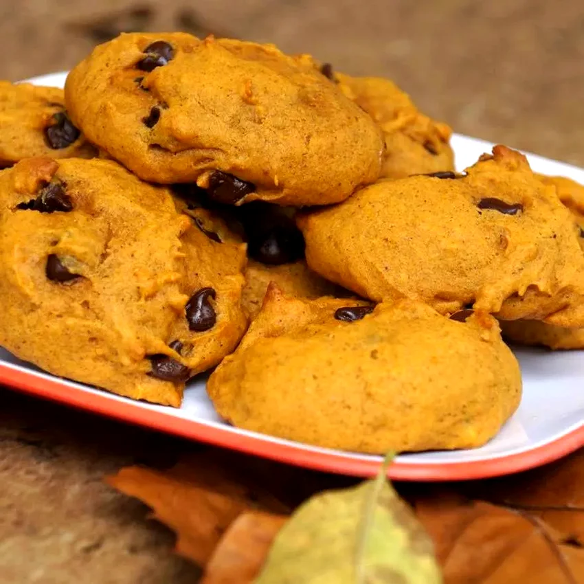 Pumpkin Chocolate Chip Cookies III