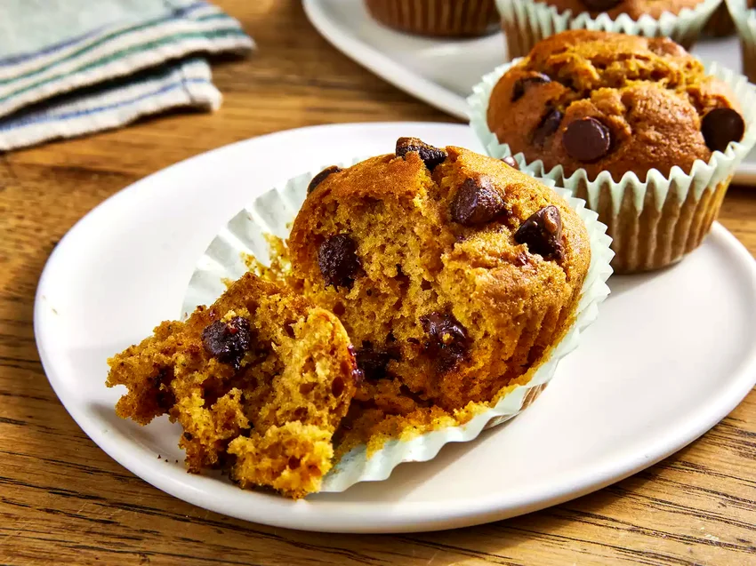 22 Pumpkin Morning Recipes to Enjoy Throughout Fall Pumpkin Chocolate Chip Muffins