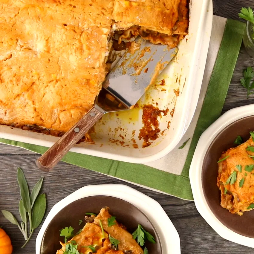 Pumpkin Lasagna