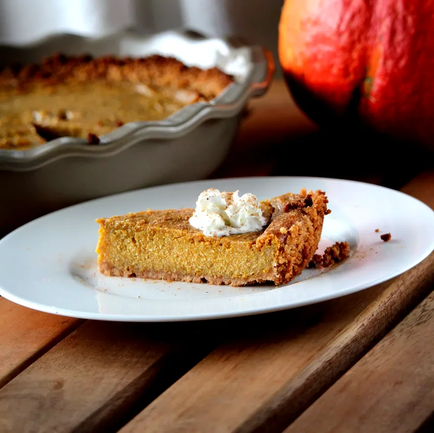 Pumpkin Pie (Dairy, Egg, and Gluten Free)