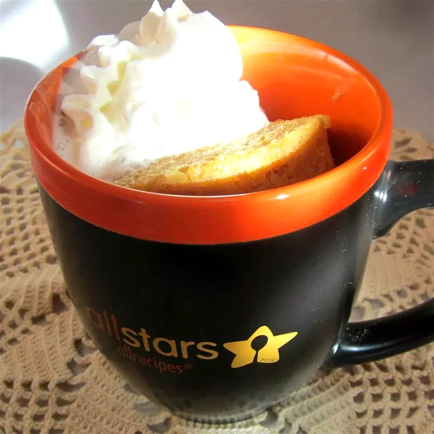 15 Super Simple Pumpkin Treats You Can Make Right Now Pumpkin Pie Mug Cake