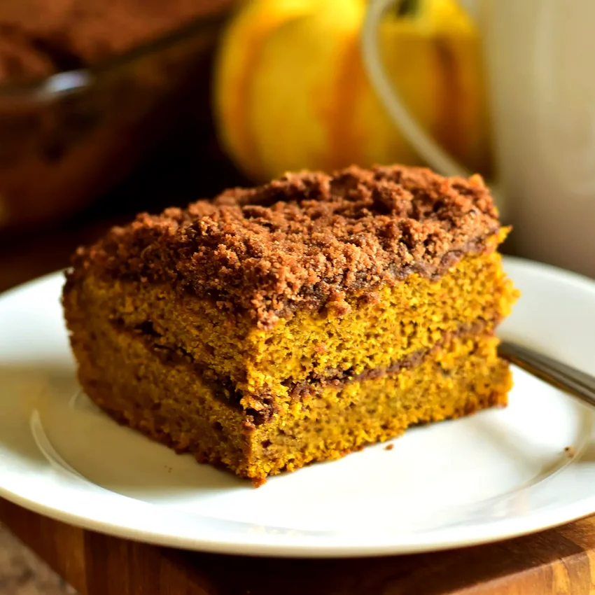 Pumpkin Spice Latte Coffee Cake