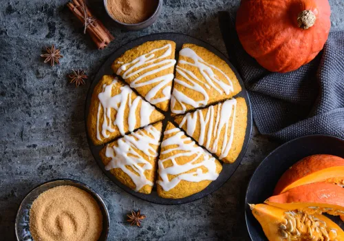 Pumpkin Spice Scones