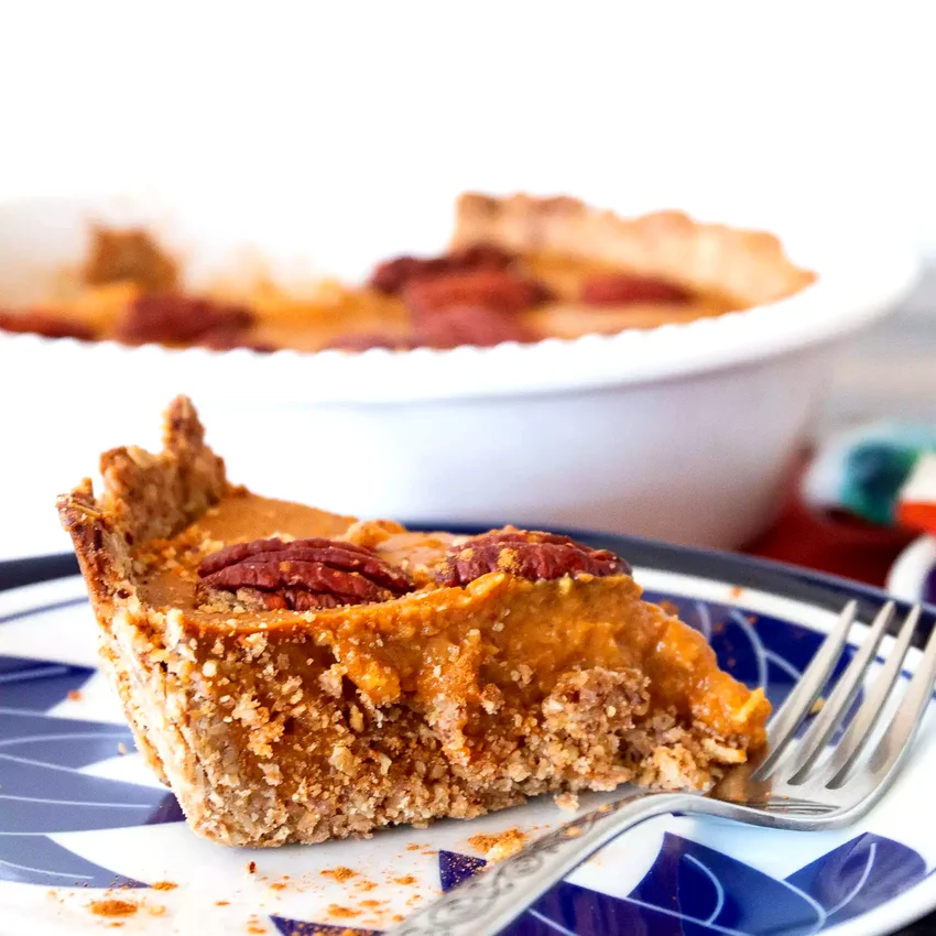 22 Classic Holiday Pies That Always Deliver Results Pumpkin Tart with Pecan Crust