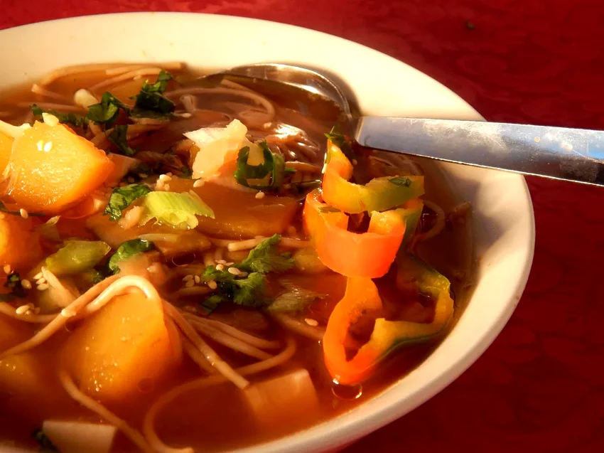 23 Nutritious Pumpkin Recipes for Fall Cooking Pumpkin and Tofu Miso Soup