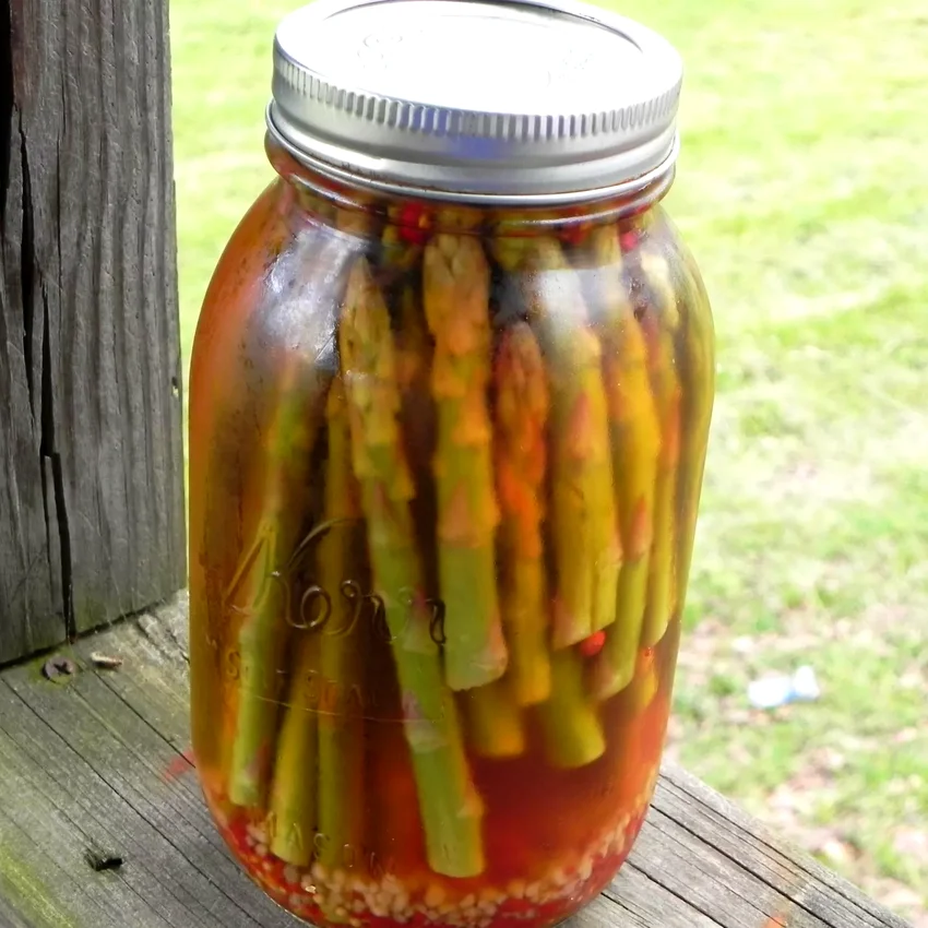 Quick-Pickled Spicy Asparagus