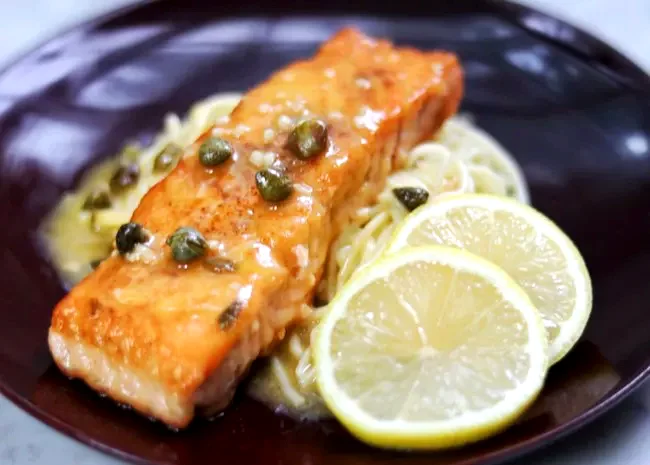 30+ Skillet-Fried Fish Recipe Collection Quick Salmon Piccata