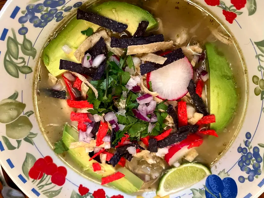 Quick and Easy Chicken Pozole