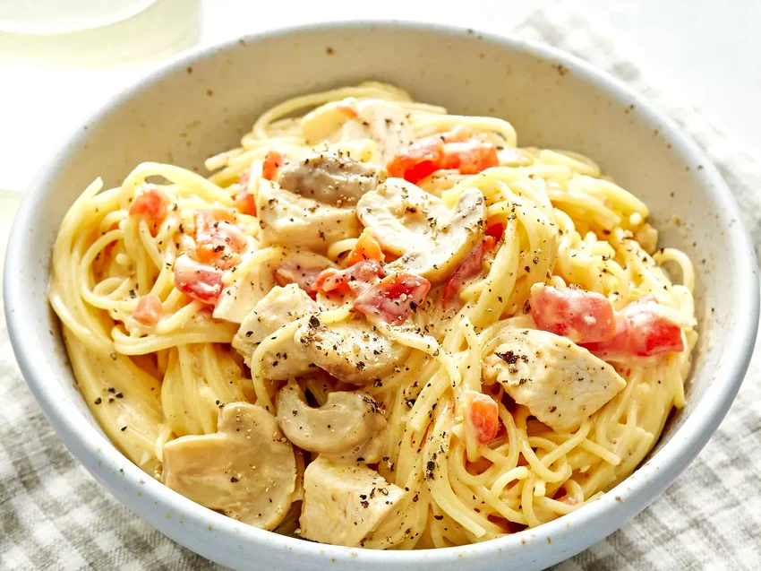 Quick and Easy Chicken Spaghetti