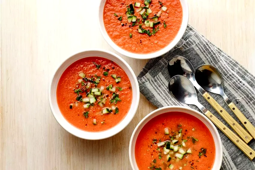 Quick and Fresh Gazpacho