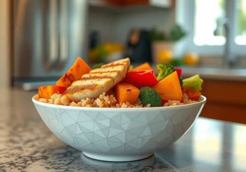 Quinoa Chicken Bowl