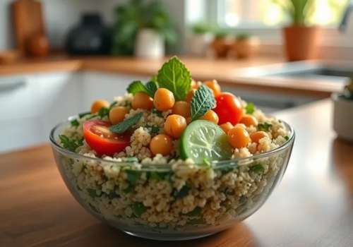 Quinoa Tabbouleh Bowl