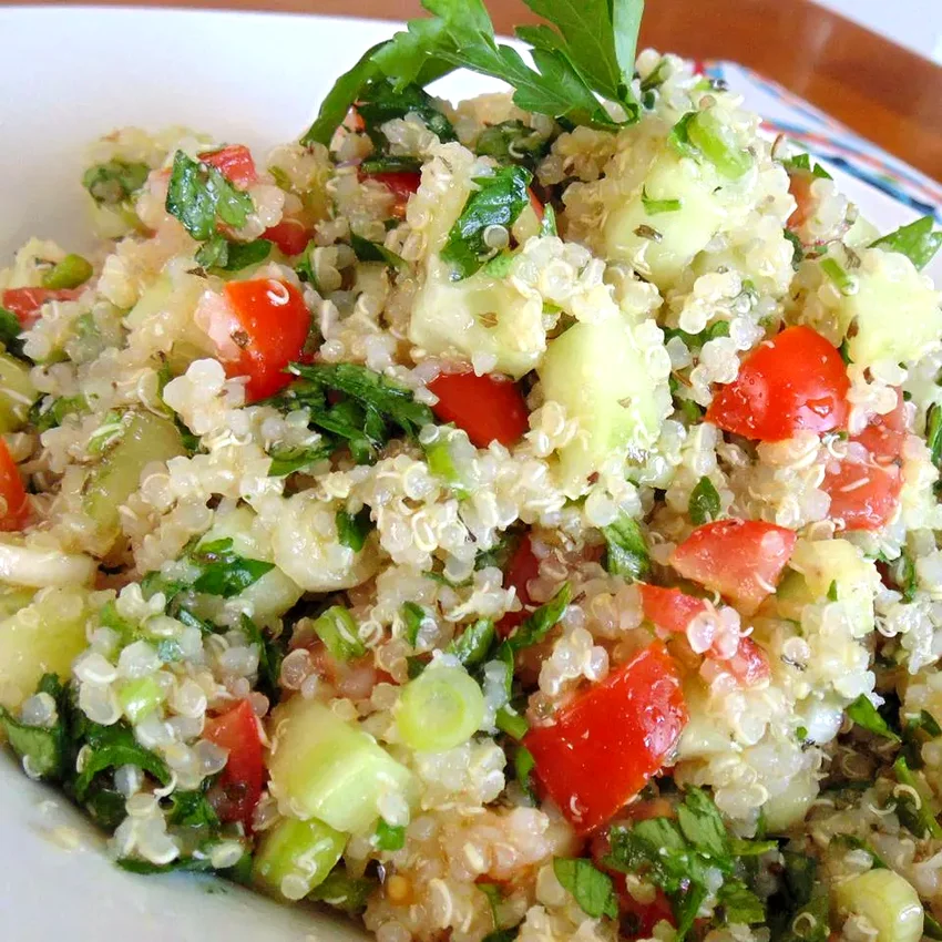 27 Plant-Based Dishes Perfect for Your Next Potluck Quinoa Tabbouleh Salad