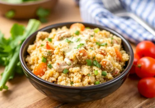 Quinoa Turkey Casserole