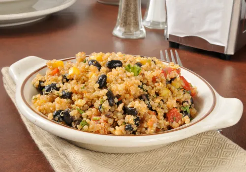 Quinoa and Black Bean Salad