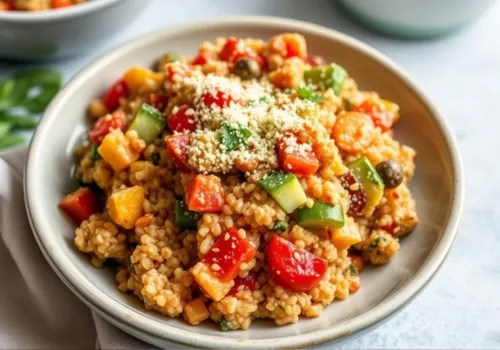 Quinoa and Vegetable Bake