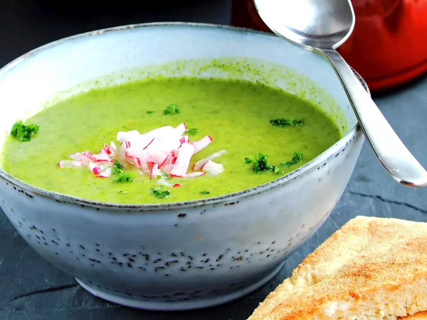 Radish Top Soup