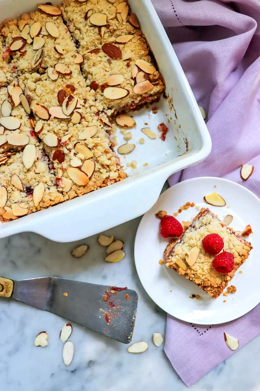 Raspberry Squares for Junior Chefs
