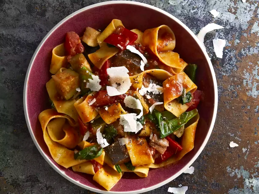 Ratatouille Pappardelle